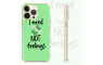 Silikonska maskica za mobitel - "I need money, not feelings" - Q-10 239544