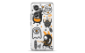 Silikonska Maskica za Redmi Note 13 Pro Plus - Doodle Yellow 234596