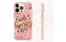 Silikonska Maskica za mobitel - "Smile, sparkle, shine" - S43 237856