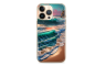 Silikonska maskica - "Sunset Waves" - sum132 250986
