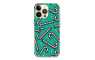 Silikonska Maskica za mobitel - "Candy Cane Green Pattern" - winter13 222128