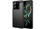 Silikonska Carbon Maskica za Xiaomi 13T / 13T Pro - Crna 231375