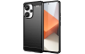Silikonska Carbon Maskica za Redmi note 13 Pro Plus (5G) - Crna 231411