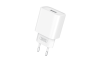 XO zidni punjač QC 3.0 18W USB bijeli + Type C kabel 242401